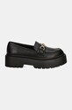 Twinset mokasyny 242TCP060.00006 czarny AW24