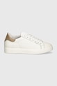 Twinset sneakers din piele 242TCP012.11786 alb AW24