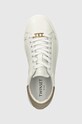 Twinset sneakersy skórzane biały 242TCP012.11786