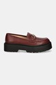 Мокасини Twinset 242TCP060.00020 бордо AW24
