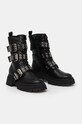 Încălțăminte Twinset botine 242ACP016.00006 negru