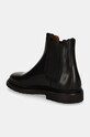 Obuwie Common Projects sztyblety skórzane Chelsea in Leather 6168.7547 czarny