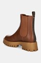 Încălțăminte MICHAEL Michael Kors ghete chelsea de piele Asher 40F4ASFE6L.227 maro
