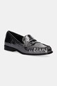 MICHAEL Michael Kors mocasini de piele Carlson piele argintiu 40F4CSFP1M.041