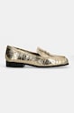 MICHAEL Michael Kors mocasini de piele Carlson 40F4CSFP1M.740 aur AW24