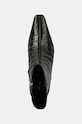 MICHAEL Michael Kors stivaletti alla caviglia in pelle Cosmo nero 40F4CSME5E.001