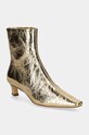 MICHAEL Michael Kors cizme de piele Cosmo pana la 5 cm aur 40F4CSME5M.740