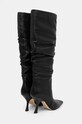 Взуття Шкіряні чоботи MICHAEL Michael Kors Luna 40F4LUHB5L.001 чорний