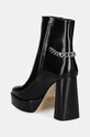 Взуття Шкіряні черевики MICHAEL Michael Kors Carlisle 40F4CLME1L.001 чорний