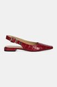 MICHAEL Michael Kors balerini de piele Darrington 40F4DTFP1E.609 burgundia AW24