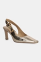 MICHAEL Michael Kors pantofi de piele Darrington calcai expus aur 40F4DTMP1M.740