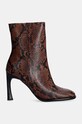 Кожаные полусапожки MICHAEL Michael Kors Kelsea 40F4KLHE5E.230 коричневый NC24