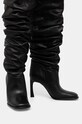 MICHAEL Michael Kors kozaki skórzane Kelsea 40F4KLHB5L.001 czarny NC24