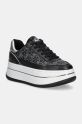 MICHAEL Michael Kors sneakers in pelle Hayes tessile nero 43F4HYFS2L.023