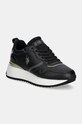 Кроссовки U.S. Polo Assn. BAYLE имитация натуральной кожи чёрный BAYLE002W.DYM1