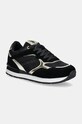 U.S. Polo Assn. sneakers KIKKI imitatie de piele intoarsa negru KIKKI001W.DTY3