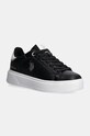 Кросівки U.S. Polo Assn. YVONNE платформа чорний YVONNE001W.DY1