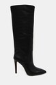 Шкіряні чоботи Marciano Guess TUB SHAFT BOOT 4BGZ29.7103A.JBLK чорний AW24