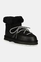 Замшевые сапоги Emu Australia Blurred Micro замш чёрный W13129.BLAK