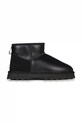 Emu Australia bocanci de piele Sharky Micro Town izolat negru W13154.BLAK