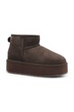 Semišové snehule Emu Australia Stinger Micro Flatform W13082.CHOC hnedá AW24