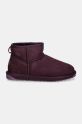 Emu Australia stivali da neve in camoscio Stinger Micro W10937.PLUM violetto AW24