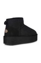 Obuv Semišové snehule Emu Australia Stinger Micro Flatform W13082.BLAK čierna