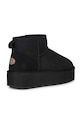 Обувь Замшевые сапоги Emu Australia Stinger Micro Flatform W13082.BLAK чёрный
