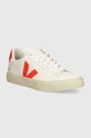 Δερμάτινα sneakers Veja Campo Planet friendly λευκό CP0503689A