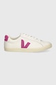 Veja sneakersy skórzane Esplar Logo EO0203712A biały AW24