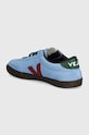 Обувь Замшевые кроссовки Veja Volley VO0303722A голубой