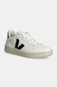 Veja sneakers din piele V-10 mic de statură alb VX0200005A