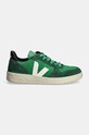 Кожаные кроссовки Veja V-10 VX0303671A бирюзовый AW24