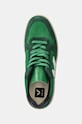 Veja leather sneakers V-10 green VX0303671A