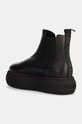 Obuwie Steve Madden sztyblety skórzane Hazel SM11003088.017 czarny