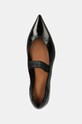 Billi Bi balerini de piele negru A7421