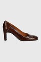 Billi Bi pantofi de piele A7482 maro AW24