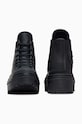 Încălțăminte Converse tenisi de piele Chuck Taylor All Star Lugged Heel A10369C negru