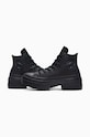 Converse tenisi de piele Chuck Taylor All Star Lugged Heel negru A10369C