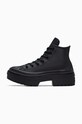 Шкіряні кеди Converse Chuck Taylor All Star Lugged Heel A10369C чорний