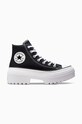 Πάνινα παπούτσια Converse Chuck Taylor All Star Lugged Heel πλατφόρμα μαύρο A08258C