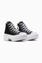 Πάνινα παπούτσια Converse Chuck Taylor All Star Lugged Heel A08258C μαύρο AW24