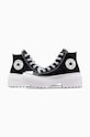 Πάνινα παπούτσια Converse Chuck Taylor All Star Lugged Heel μαύρο A08258C