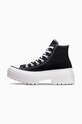 Πάνινα παπούτσια Converse Chuck Taylor All Star Lugged Heel A08258C μαύρο