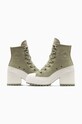 Converse trampki skórzane Chuck 70 De Luxe Heel Platform A10378C