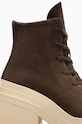 Converse trampki zamszowe Chuck 70 De Luxe Heel Platform A11542C czarny
