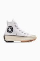 Πάνινα παπούτσια Converse Run Star Hike πλατφόρμα λευκό A10422C