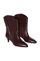 Шкіряні черевики By Far Osage MWFBO067CL013BR023PL коричневий AW24