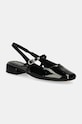 Balerinke Aldo HUGUETTE imitacija lakirane kože crna 13838627.HUGUETTE