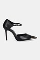 Шкіряні туфлі Aldo MYSHA 13839800.MYSHA чорний AW24